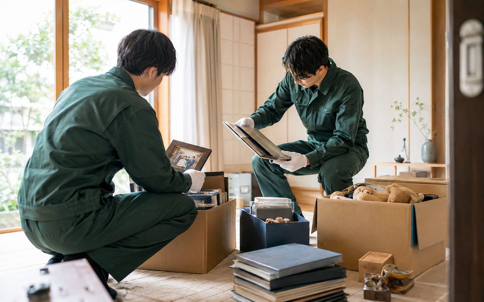 遺品整理作業のイメージ写真