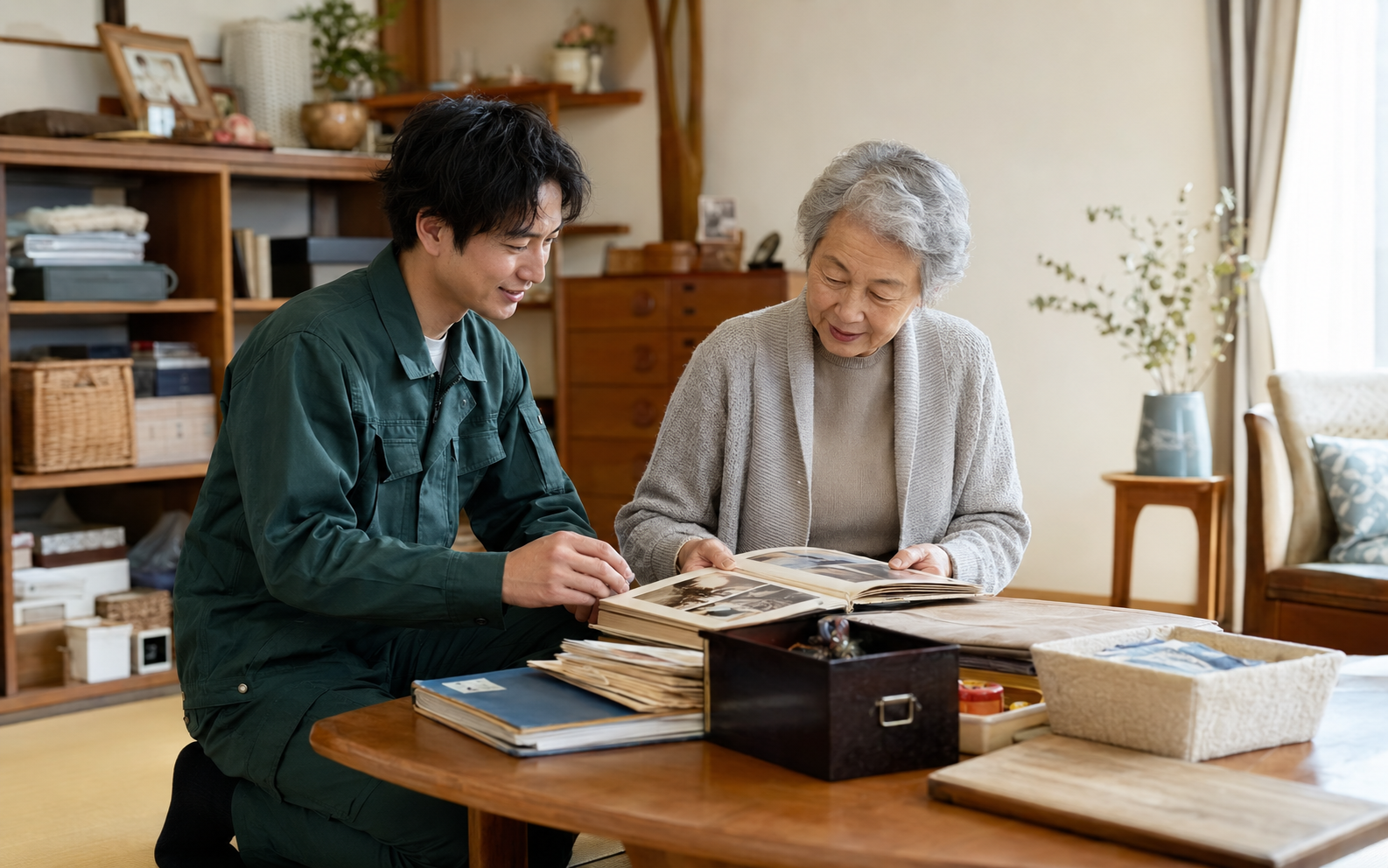 生前整理作業のイメージ写真